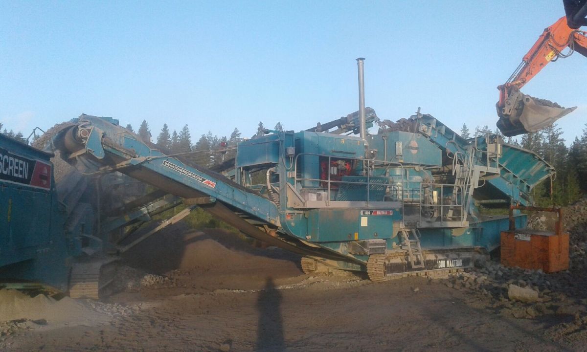 Powerscreen Maxtrak 1300 Tracked Cone Crusher USC Equipment