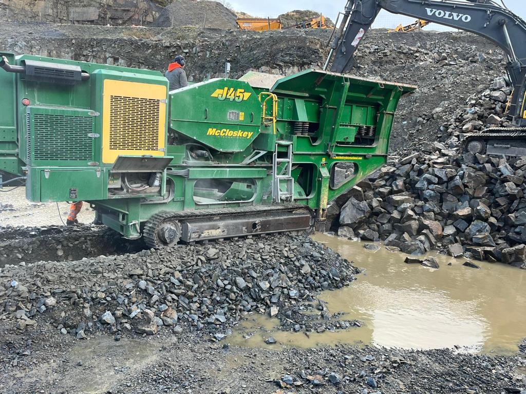 McCloskey J45 Track Jaw Crusher USC Equipment